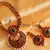 BEAUTIFUL ANTIQUE KEMP-GREEN NECKLACE SET-DJ05038