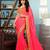 Ileana designer party wear pink saree