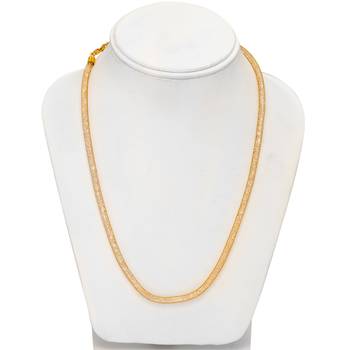 Gold Plated Gold Color Alloy Necklace Jewellery 2