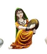 Set of 3 Rajasthani Idols for Home Decor/Decor/Gifting Option/Best for Office Decor