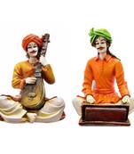 Couples Rajasthani Showpiece (Set of 2)/Decor/Gifting Option/Best for Office Decor