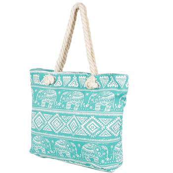 Fantastic Blue Contemporary Print Handbag 2