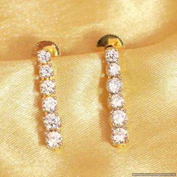 Single Line Diamond Elegant Necklace Set 2