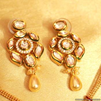 Kundan Meenakari Fusion Necklace Set 3