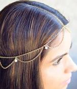 Gold Chains And Pearls Mathapatti