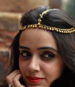 Gold Chains And Ghungroo Statement Mathapatti