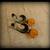 Antique Golden Stud - yellow 