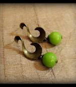 S stud green small mo