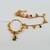 Gold Platted rajasthani nose ring nath