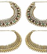 Glorious 2 pair of bridal anklets