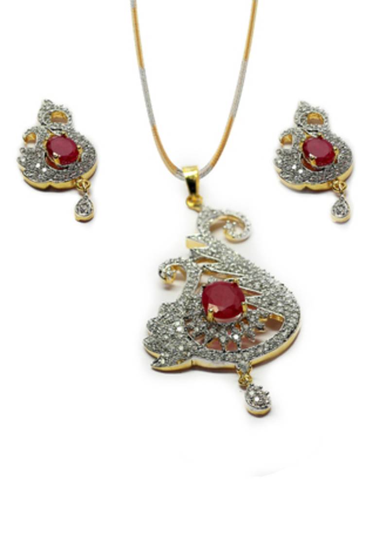 Exclusive  American Diamond Costume Set - J0501039