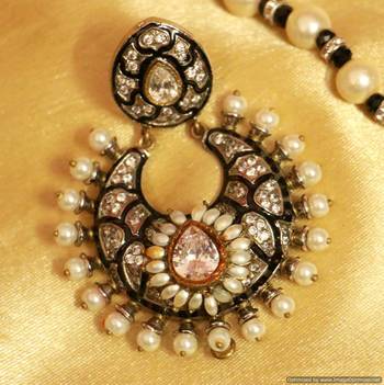 Victorian Look Meenakari Necklace Set 3