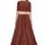 IndianEFashion Maroon Bangalore Silk Embroidered Semi Stitched Lehenga Choli