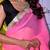 Indian Replica Ethnic Bipasha Pink & Yellow Net Saree