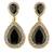 Black Emerald earrings