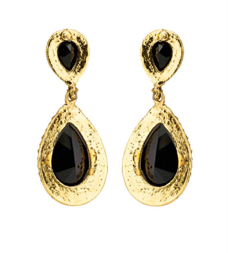 Black Emerald earrings
