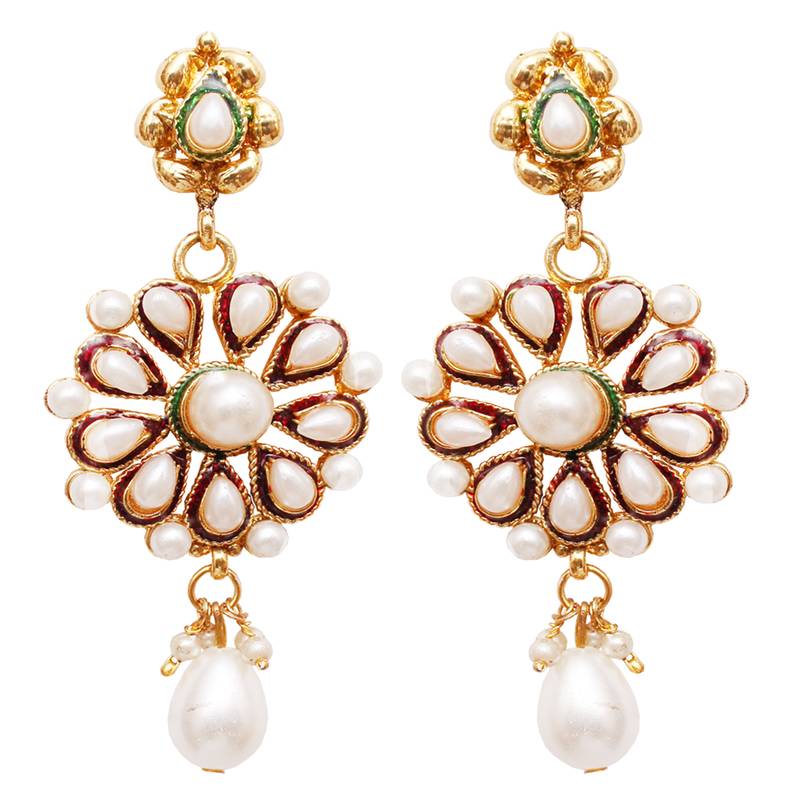White diamond necklace-sets