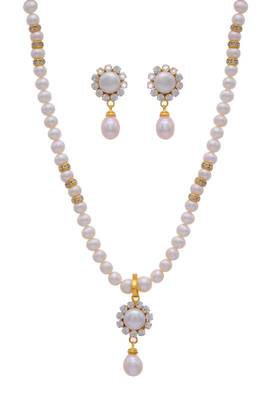 Natural Pearls Earls Set From Hyderabad  2