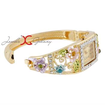 Multicolor cubic zirconia bracelets 2