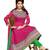 Riti Riwaz pink cotton  anarkali suit with dupatta