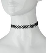 Black Retro Choker Necklace for Girls