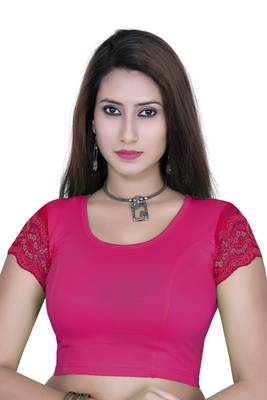 Rani solid  stretch stitched blouse 1