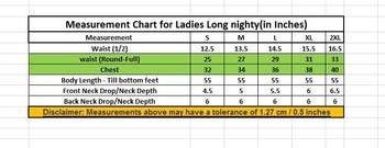 Ladies Off Sleeves Knitted Jersey Ankle Length Nighty. 2