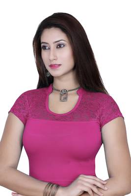 Rani solid  stretch stitched blouse 1