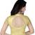 Gold solid  stretch stitched blouse