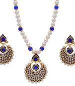 Antique Pendant Set With Shell Pearls