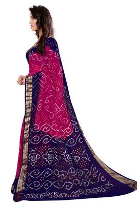 Multicolor hand woven art silk sarees saree with blouse 3