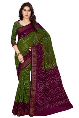 Multicolor hand woven art silk sarees saree with blouse 1