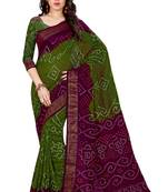 Multicolor hand woven art silk sarees saree with blouse