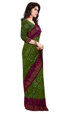 Multicolor hand woven art silk sarees saree with blouse 4