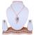 Silver diamond necklace-sets