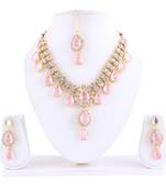 Pink diamond necklace-sets