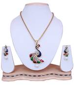 Multicolor diamond necklaces