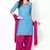 Dark Pink Solid Patiala Salwar With Dupatta - PAT9