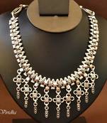 White Metal Necklace