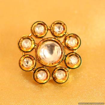 Kundan Meenakari Royal Look Studs 2