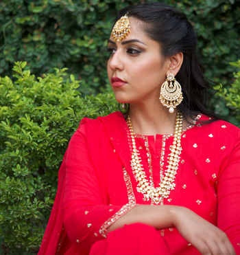 Kundan Long Necklace With Pearls 3