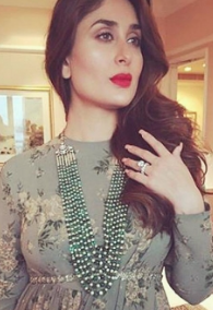 Green Semi Precious Onyx And Shell Pearl Satlada Sabyasachi Necklace 3