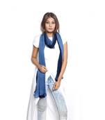 Navy Blue Chiffon stole and dupattas