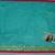Multicolor embroidered cotton saree with blouse