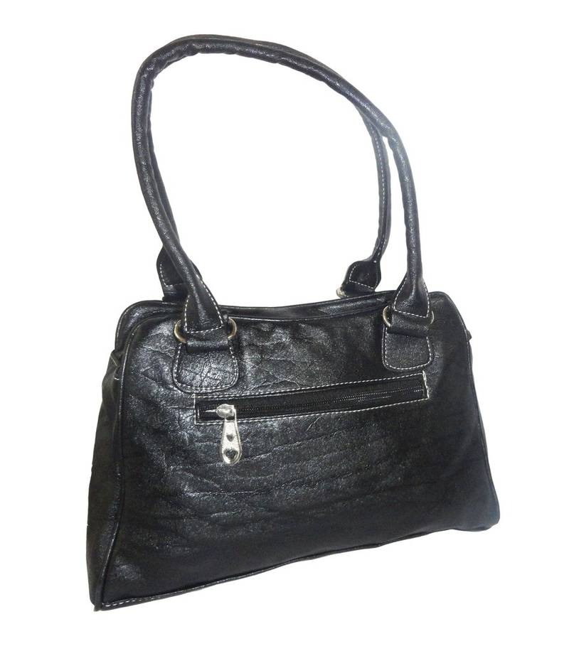 Black P.U plain handbags Atorakushon 2038907