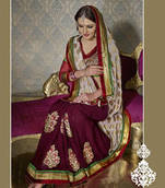 White In Brasso Designer Saree