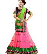 9blings net designer printed unstitched lehenga Choli 31-1406