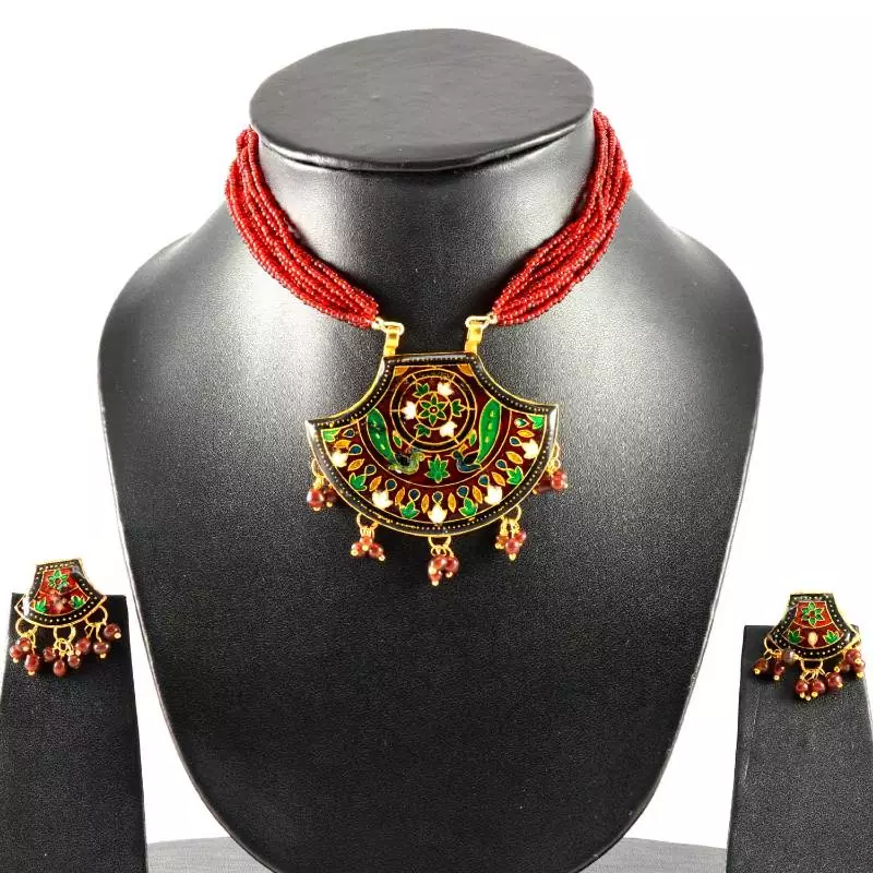 Amazing Necklace With Earing