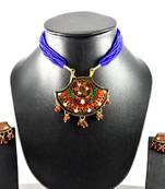 Designer Necklace With Earing