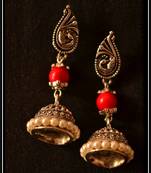 Pearl Handcrafted Semi-Precious Bead Earrings